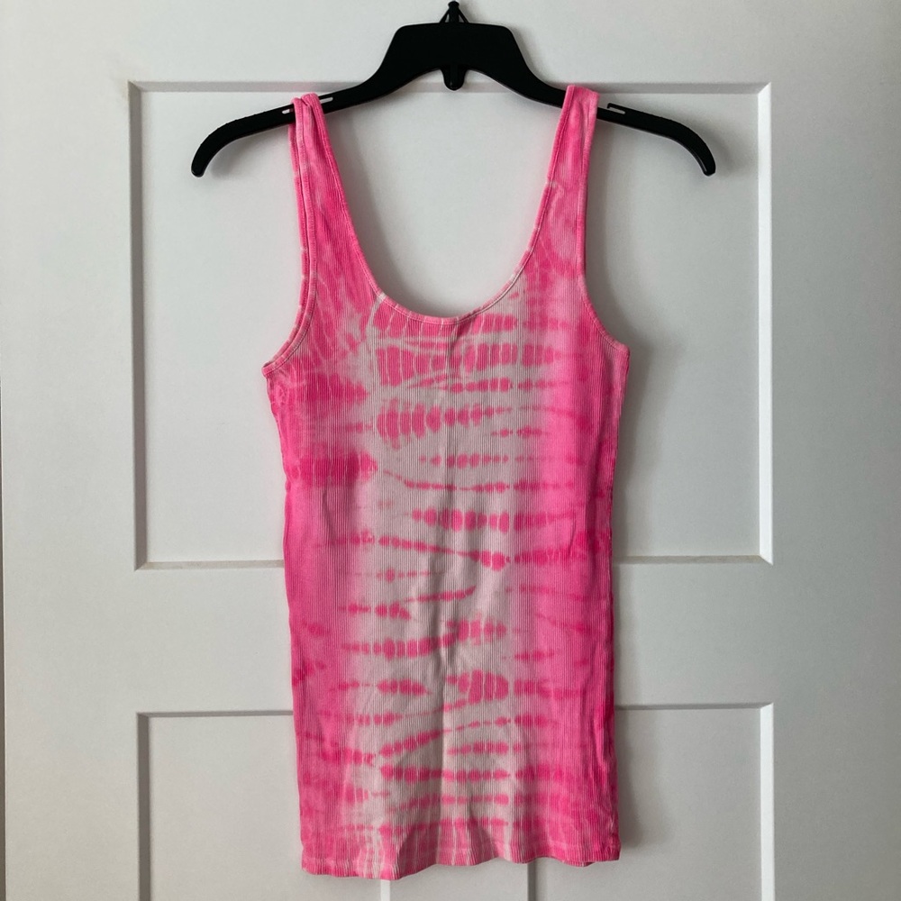 Victoria Secret Pink Tie Dye Tank Top
